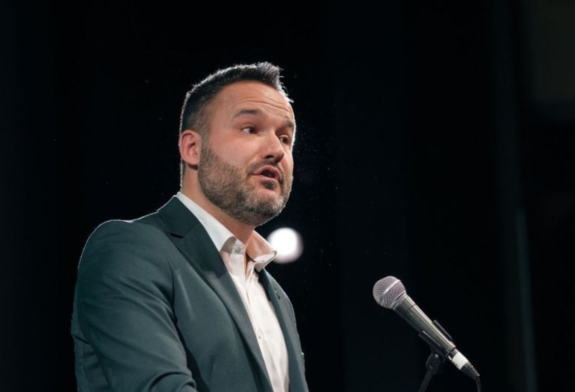 Mathieu Lacombe, ministre de la Culture et des Communciations du Québec